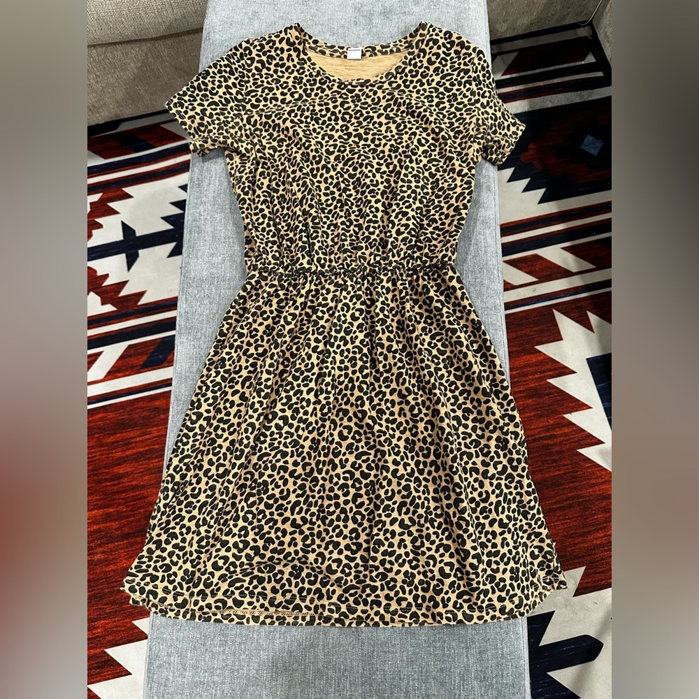 Old Navy Leopard Print Dress, size XS